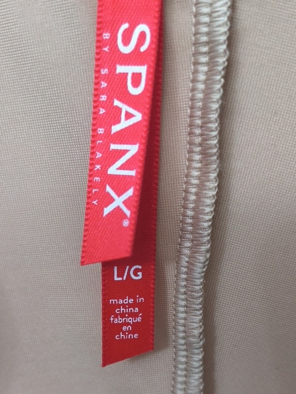 NWT SPANX Nude Open Bust Full Slip in Beige Size L - Picture 2 of 8